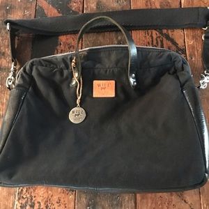 Will leather goods canvas messenger bag